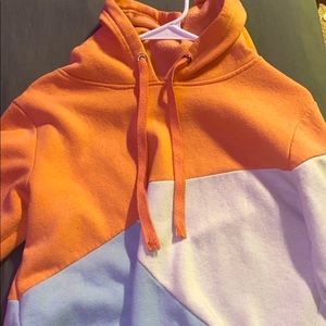 color block hoodie!!